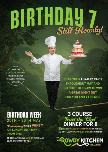 Rowdy Kitchen Turns 7