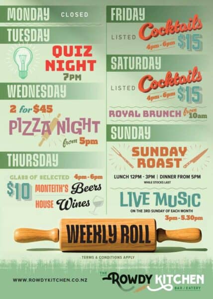 Rowdy Weekly Roll